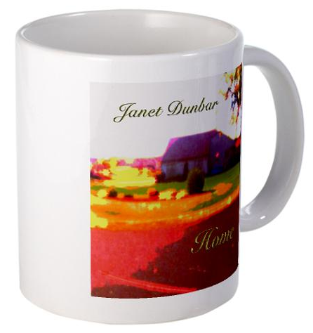 Coffee Cup for Composer Janet Dunbar's Home for sale on cafepress.com